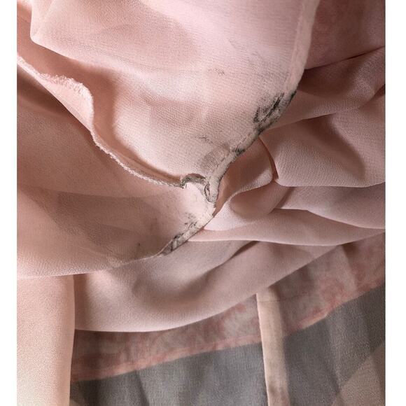 Rebecca Taylor Provence Block Dress Silk Sleeveless Floral Red Combo Size 2 - Picture 11 of 12